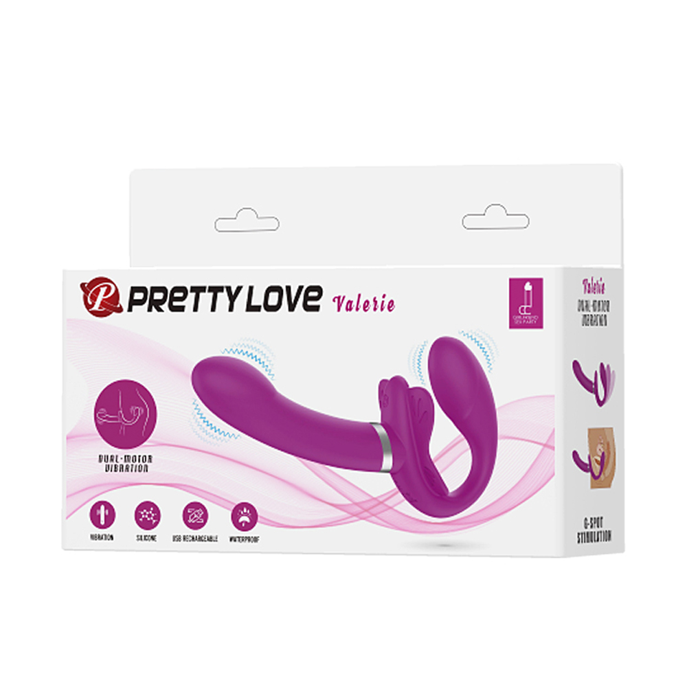 Pretty Love Valerie Strapless Strap on – Fuchsia